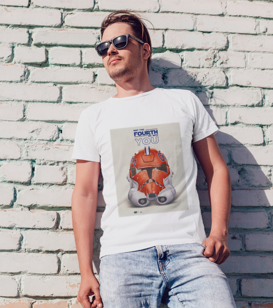May The Fourth Be With You Florida Gators Helmet T-Shirt