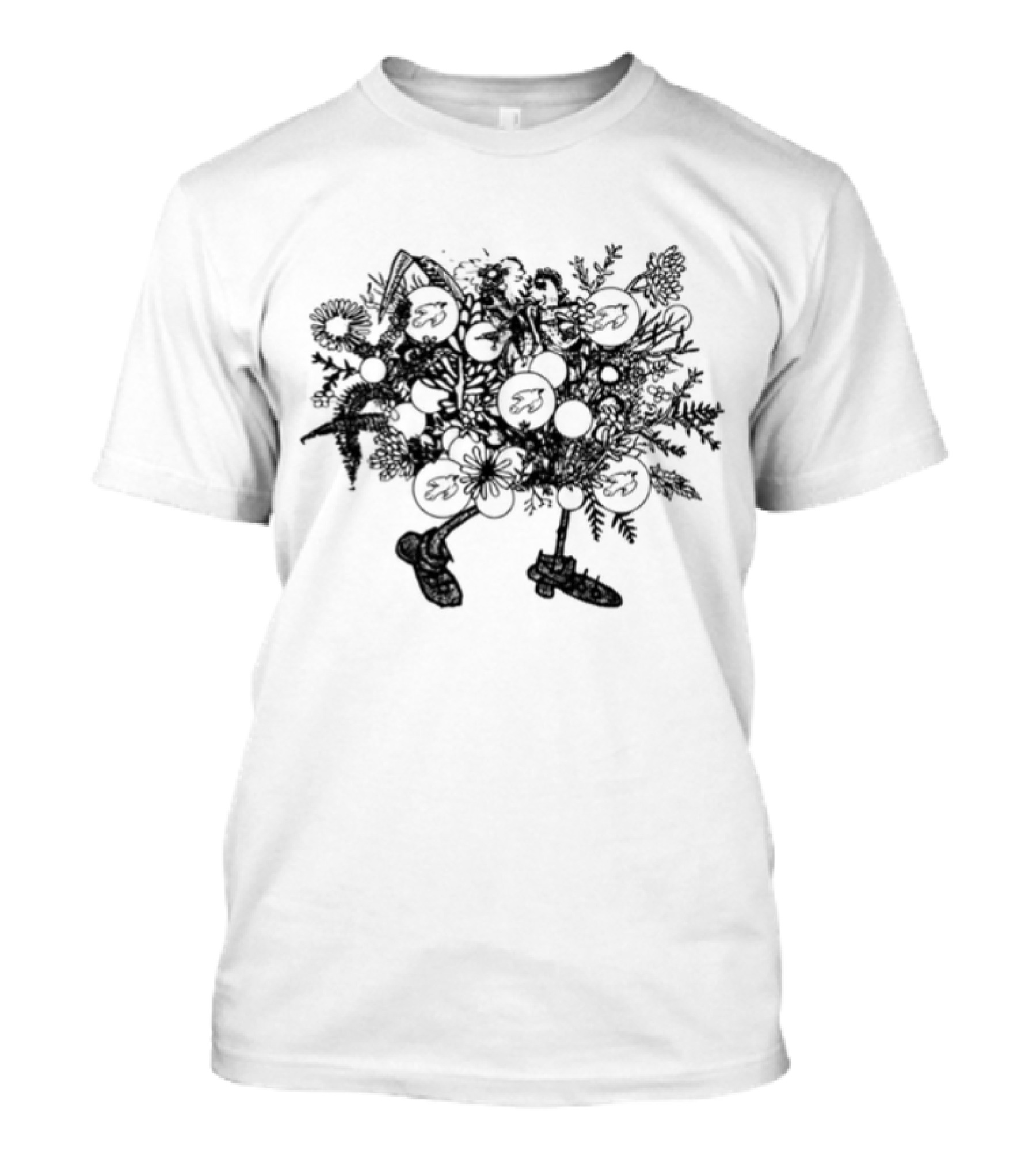 Jeff Goldblum Still Blooming Dinosaur Flowers T-Shirt