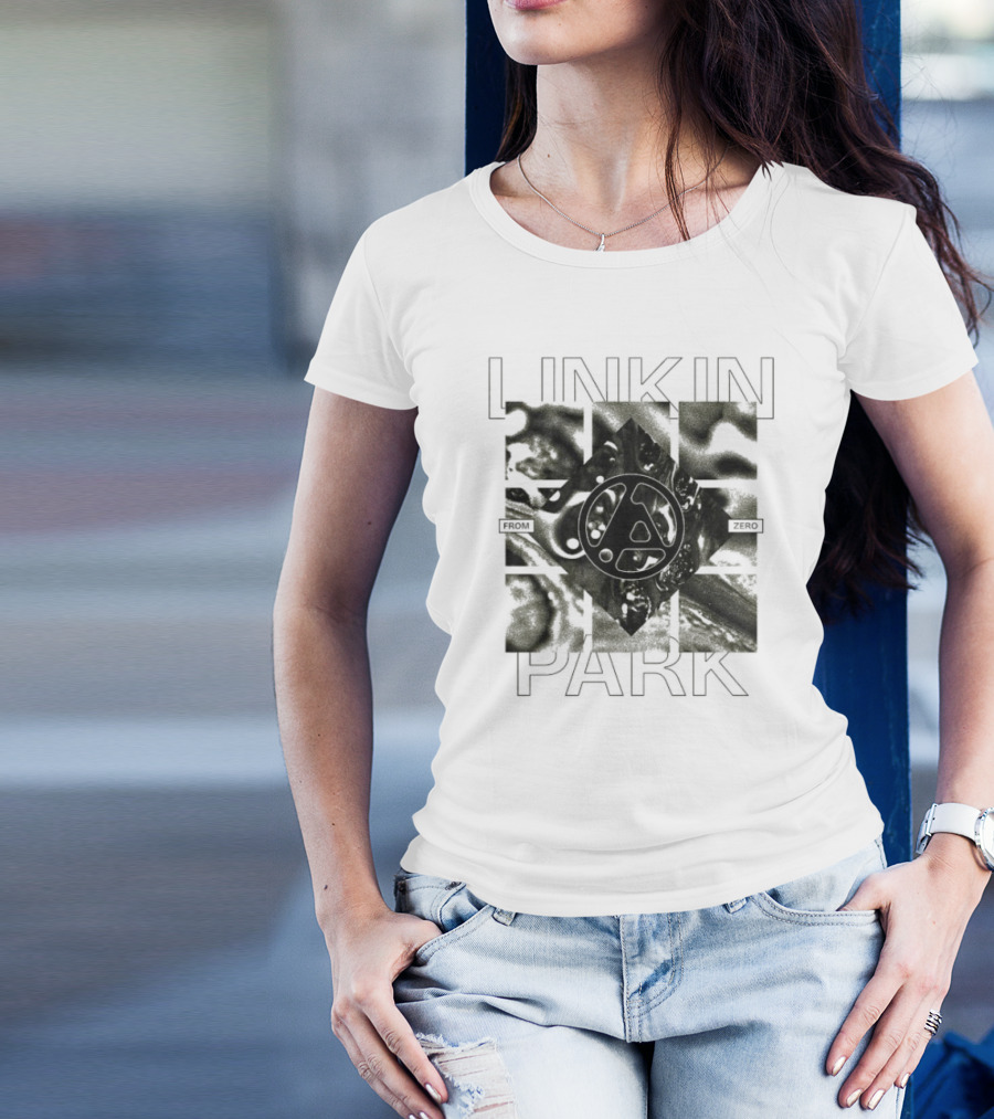 Linkin Park From Zero Strobe Sunburst Logo T-Shirt