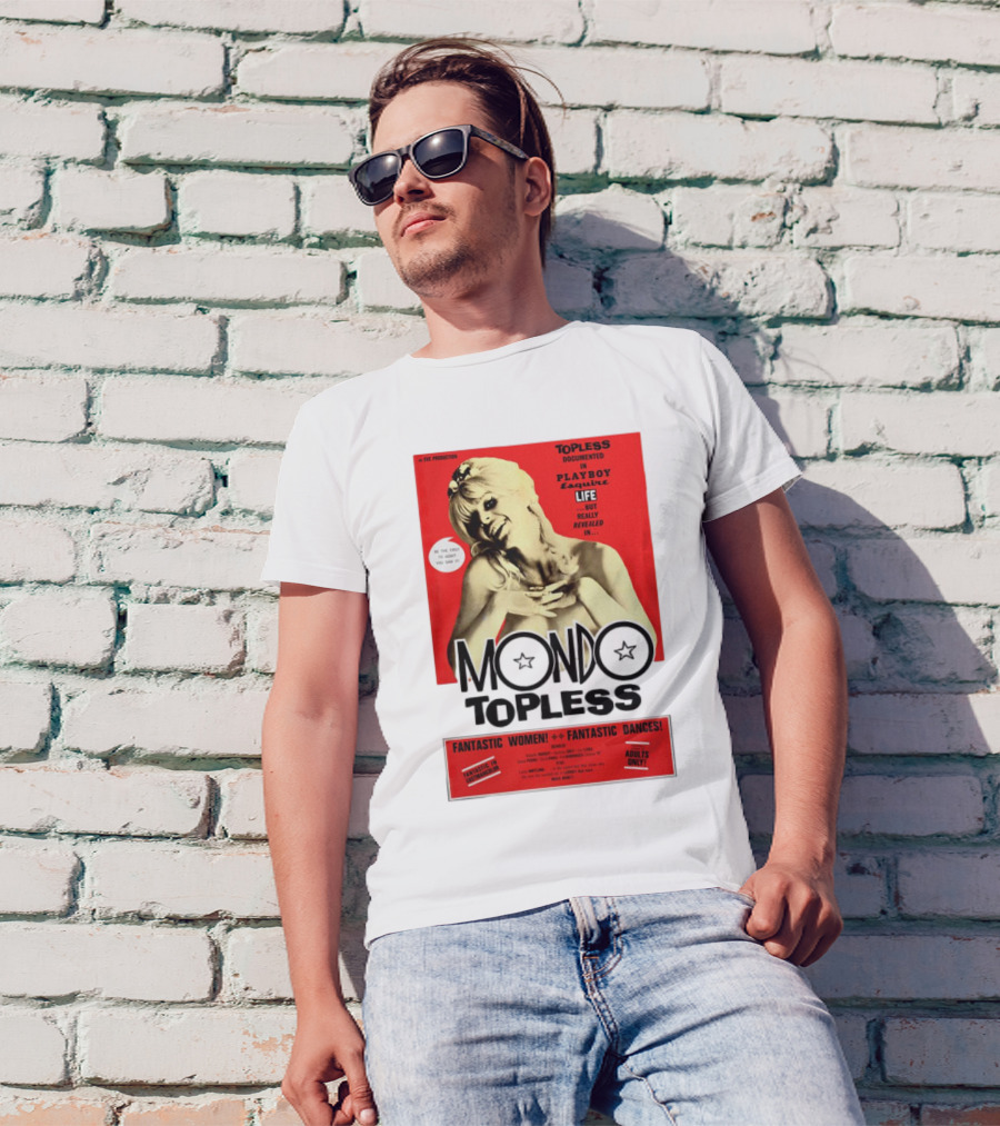 Mondo Topless Fantastic Women Fantastic Dances Adults Only T-Shirt