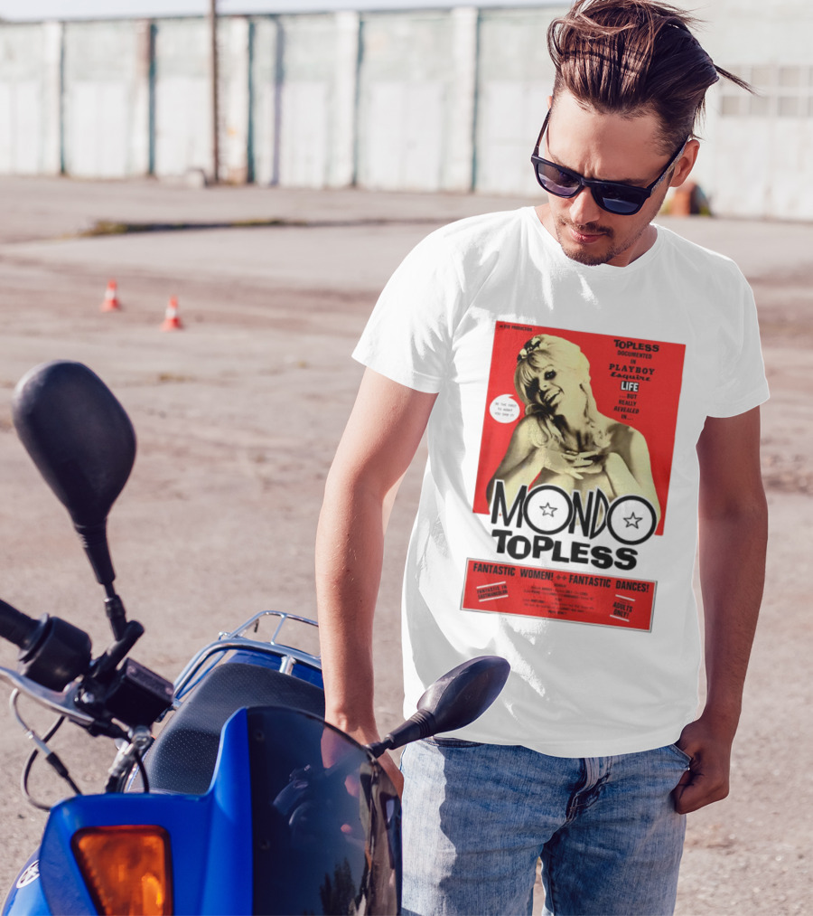 Mondo Topless Fantastic Women Fantastic Dances Adults Only T-Shirt