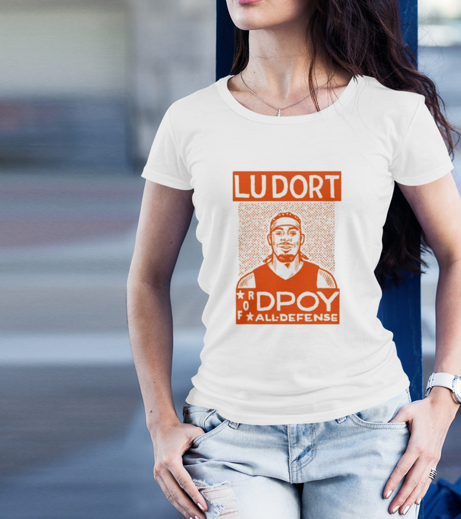 Lu Dort DPOY All Defense Recognition Graphic T-Shirt