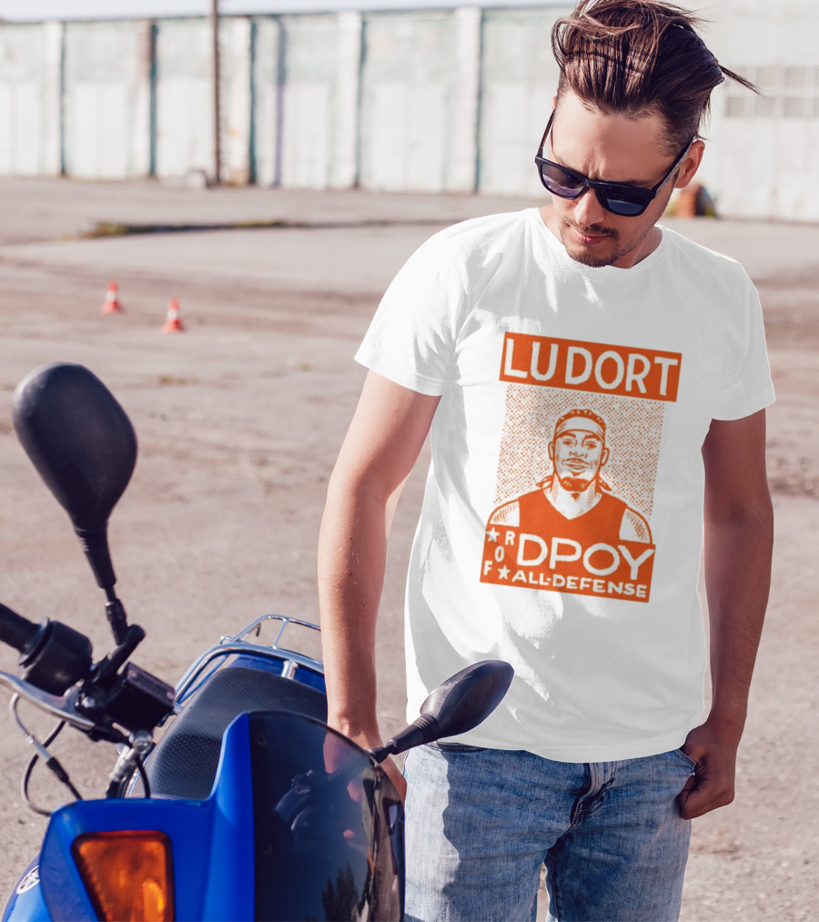 Lu Dort DPOY All Defense Recognition Graphic T-Shirt