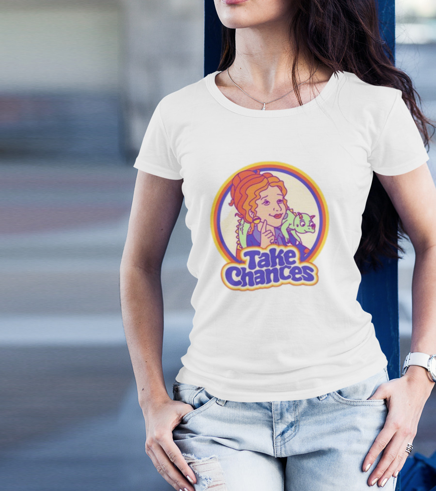 Magic School Bus Take Chances Ms. Frizzle And Liz Adventure T-Shirt