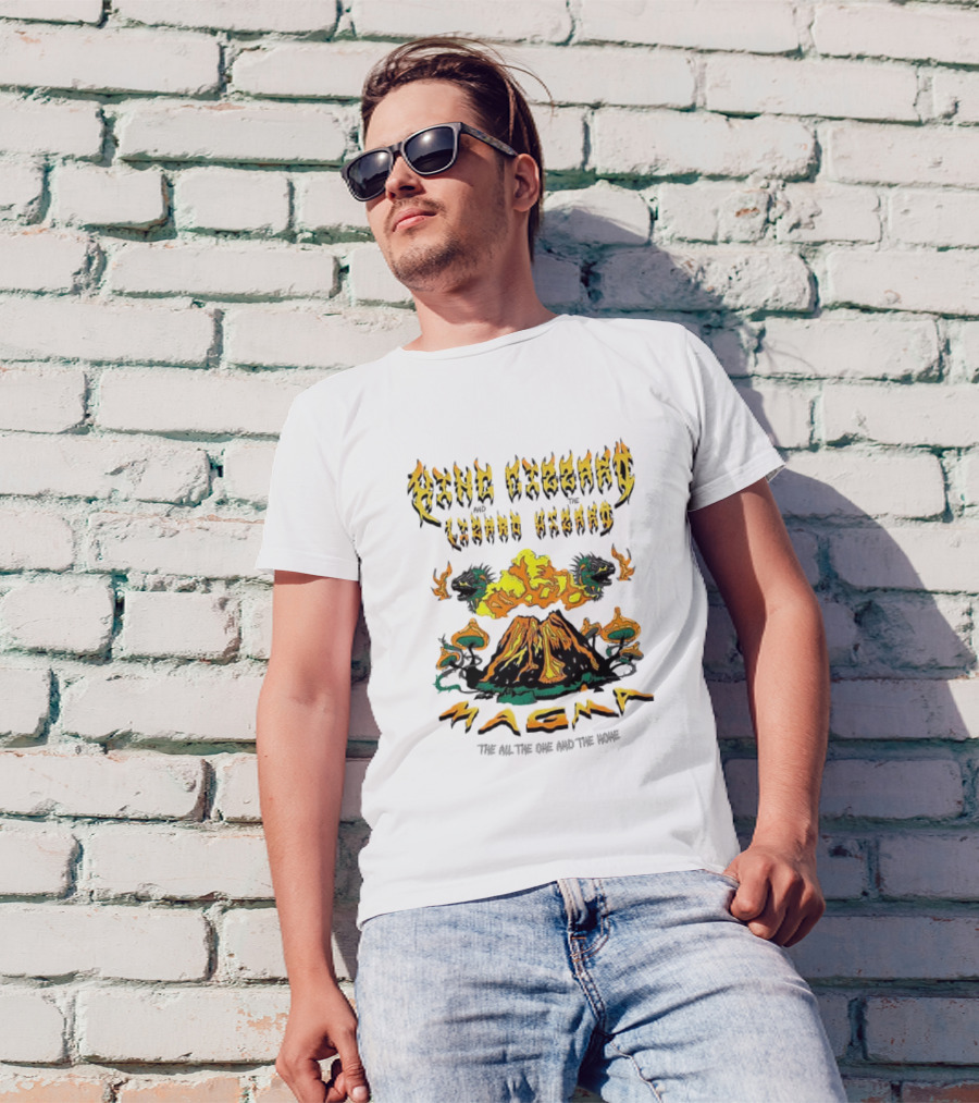 King Gizzard Lizard Wizard Magma Volcanic Imagery T-Shirt