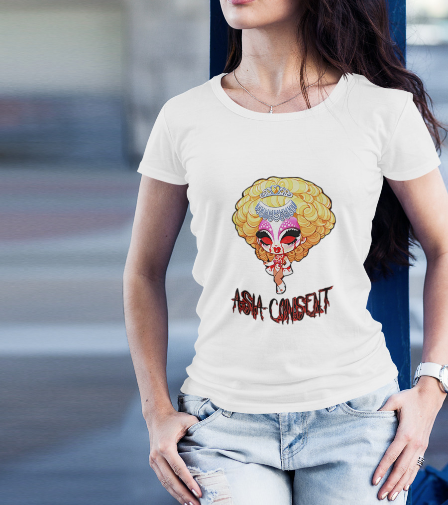 Asia Consent Doll Horror Marie Antoinette T-Shirt