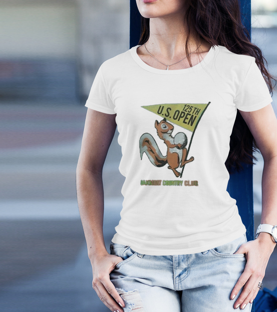 Oakmont Country Club 125TH U.S. Open Squirrel 2025 Golf T-Shirt