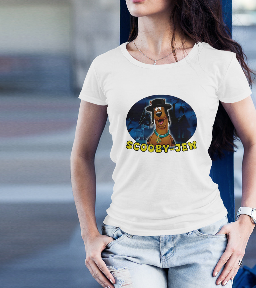 Scooby-Jew Halloween Haunted House Parody T-Shirt