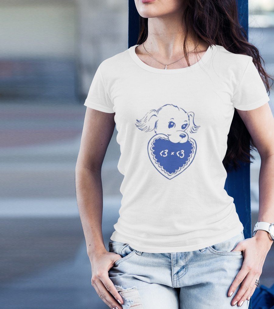 Puppy Heart 3 X 3 T-Shirt