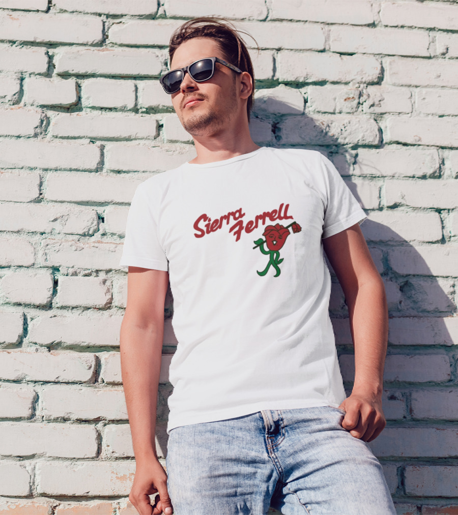 Sierra Ferrell Ramblin’ Rose Walking Flower Illustration T-Shirt