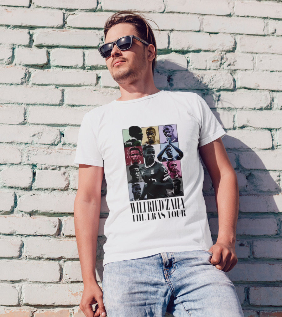 Wilfried Zaha The Eras Tour Crystal Palace Football Collage T-Shirt