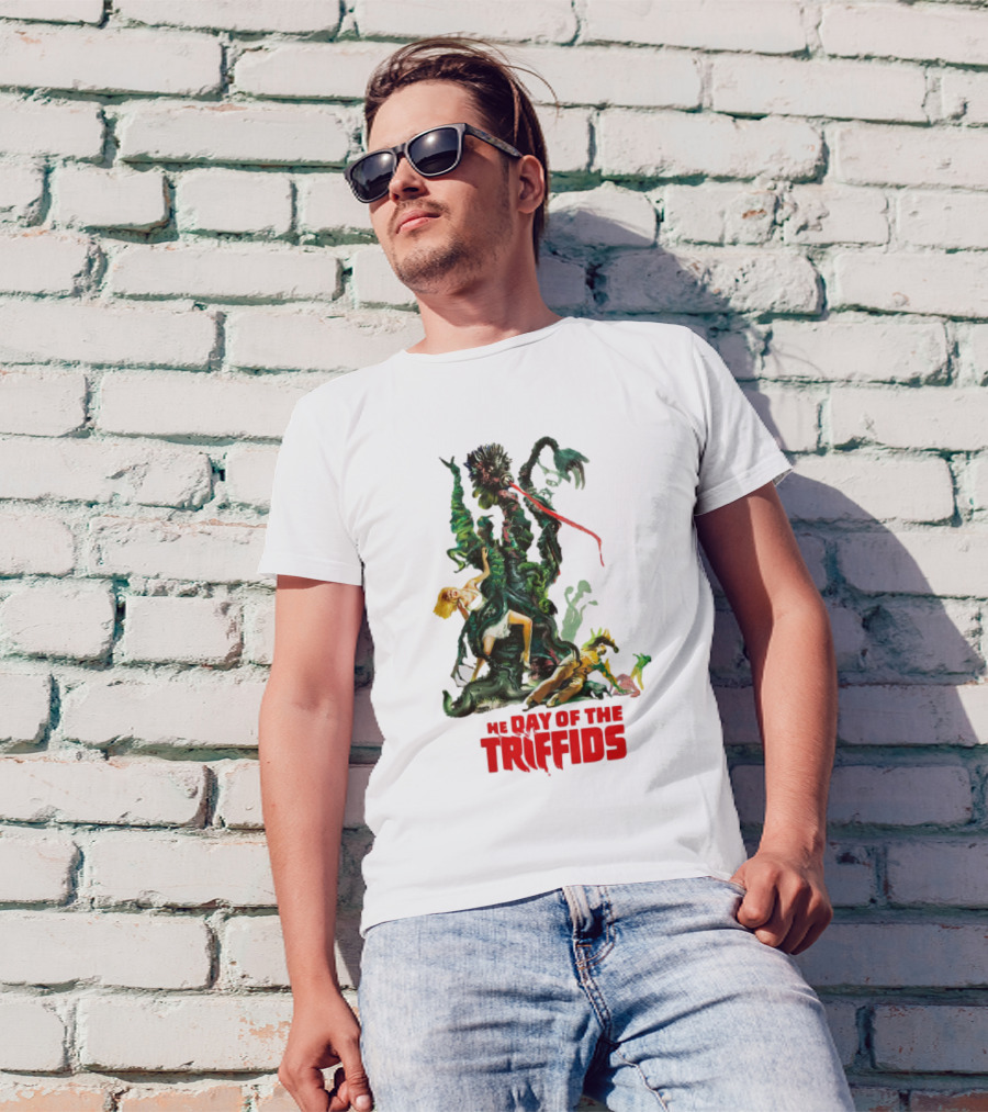 The Day Of The Triffids Classic Movie Horror Imagery T-Shirt