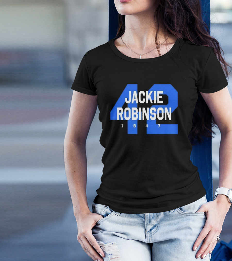 Jackie Robinson 42 1947 Anniversary 2025 T-Shirt