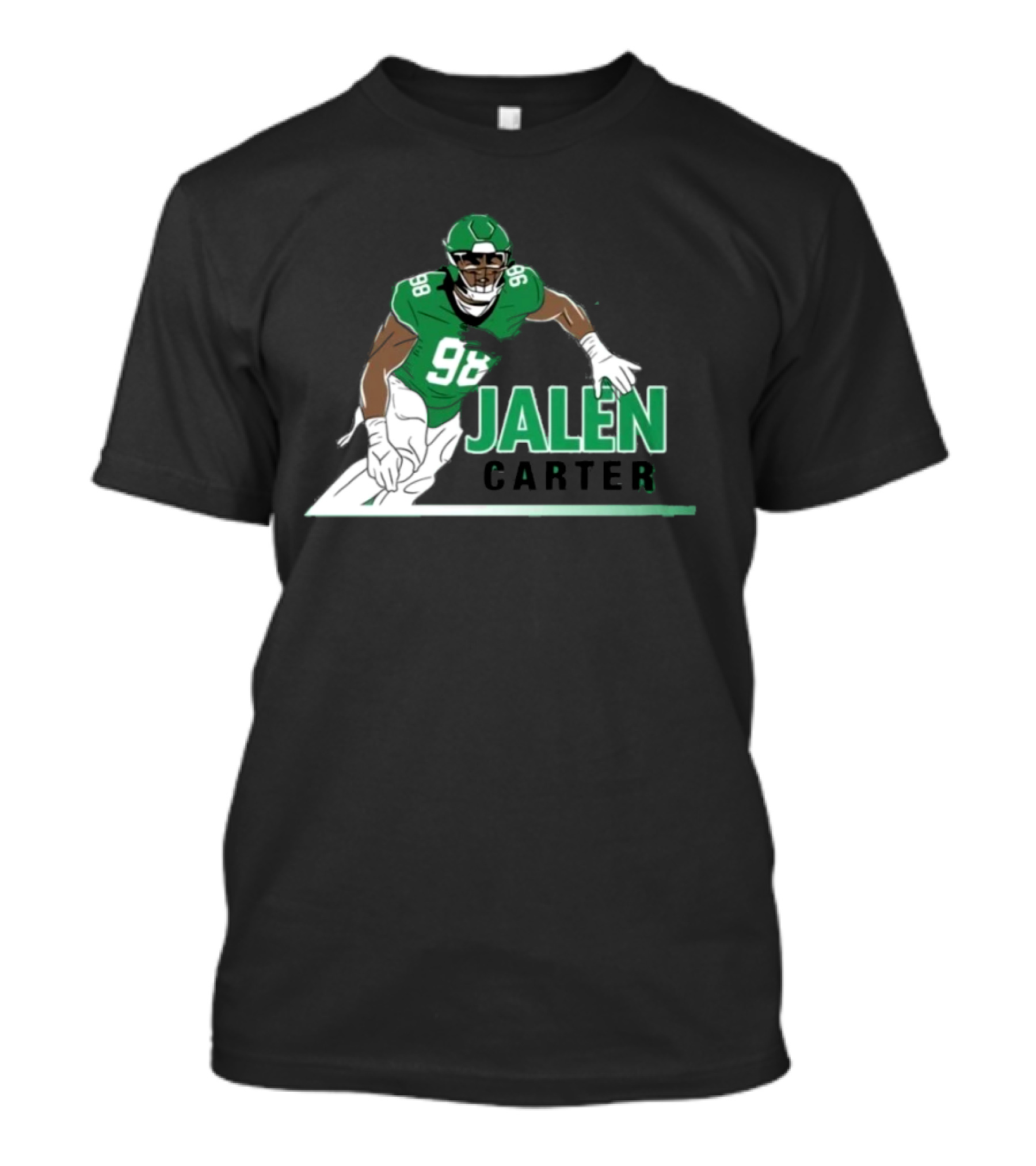 Jalen Carter 98 Big Dawg Pose Football Player T-Shirt