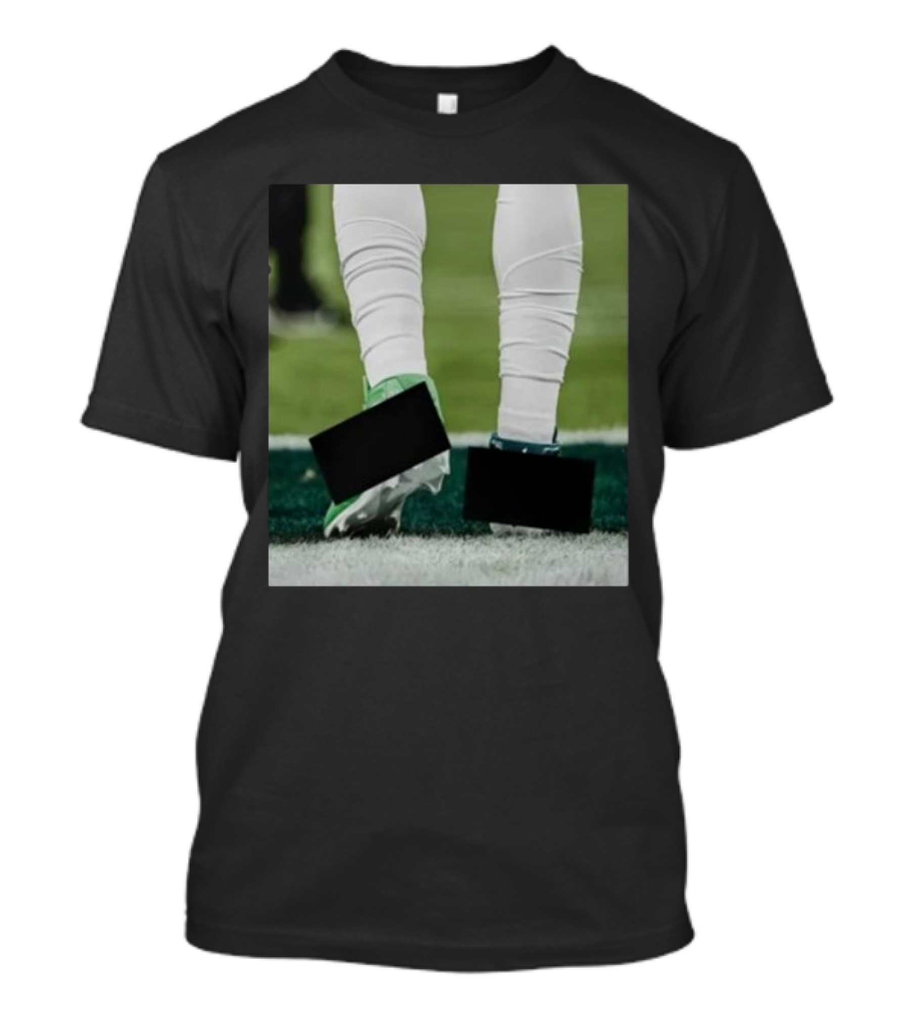 Jalen Hurts Two Different Colored Jordans On The Field T-Shirt