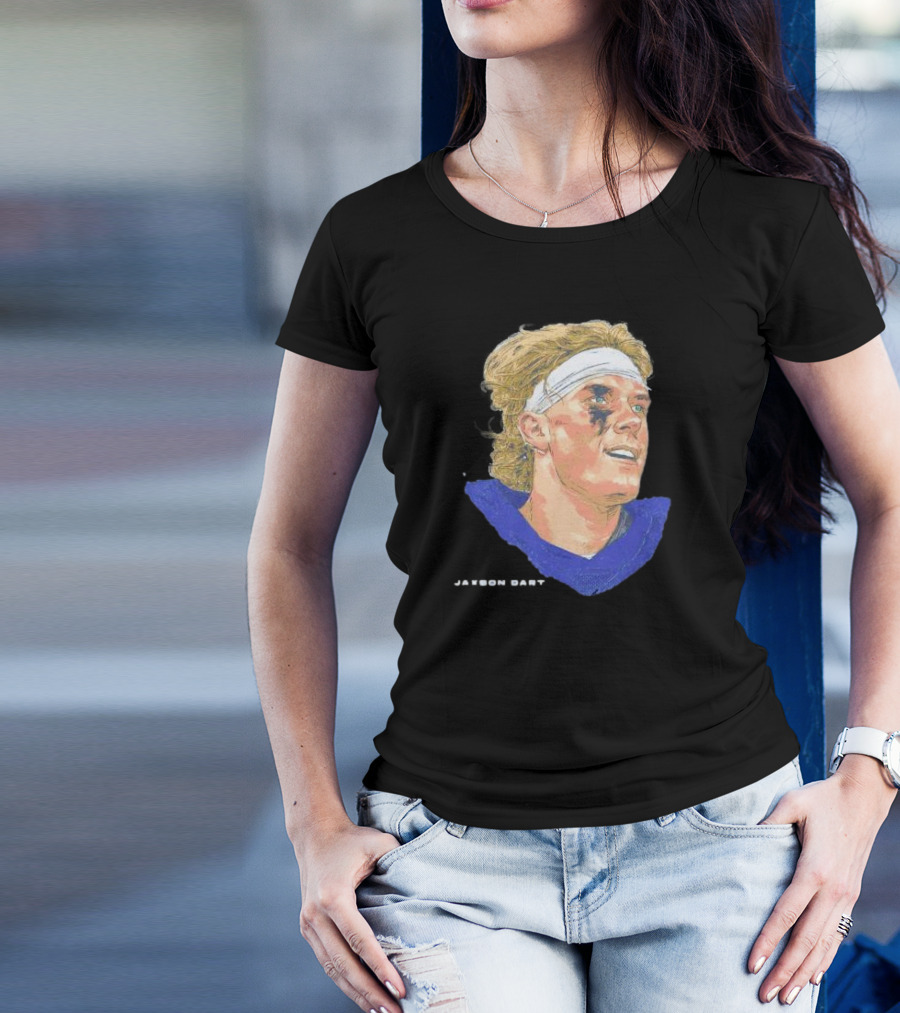 Jaxson Dart New York Giants T-Shirt
