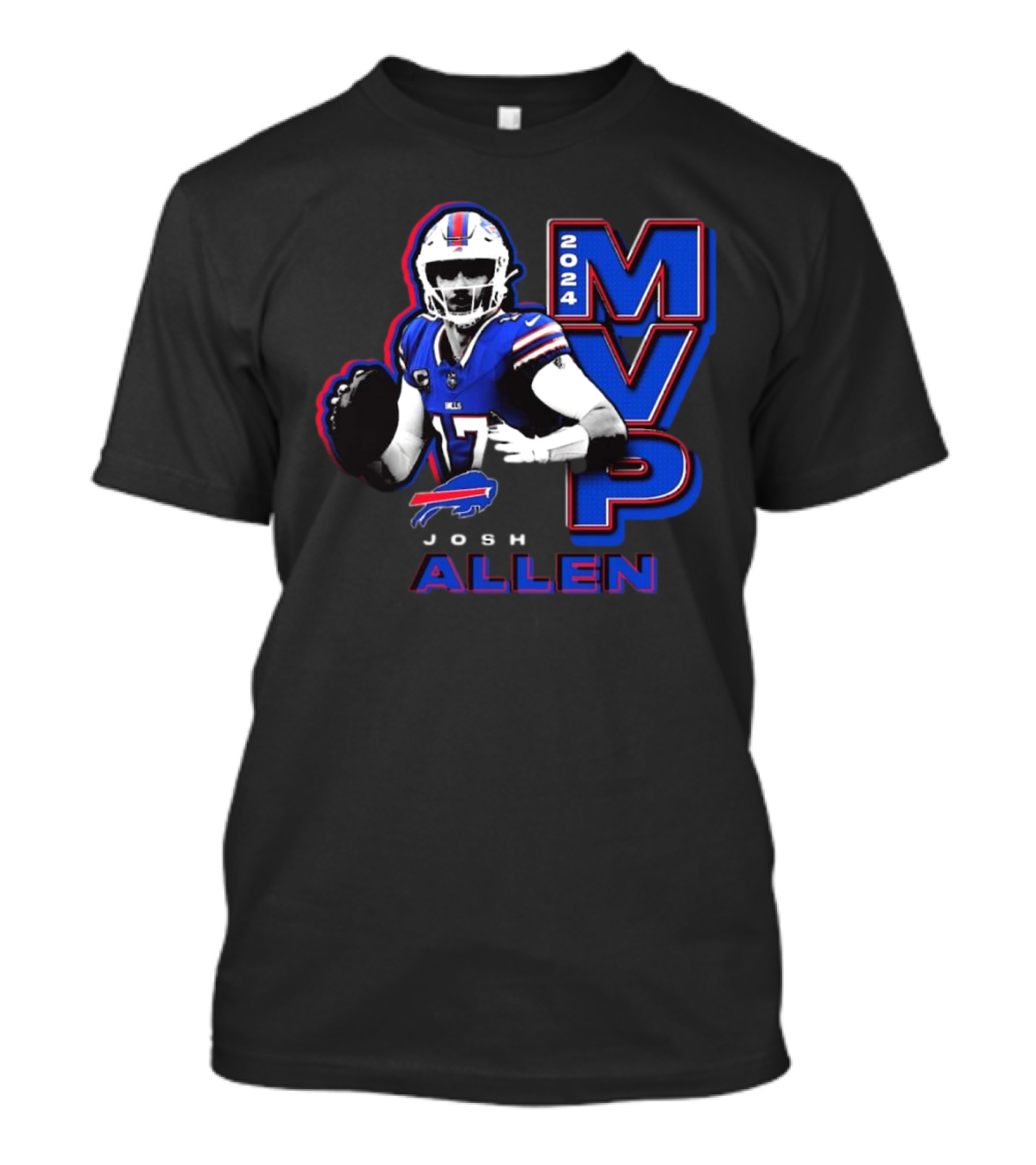 Josh Allen 2024 MVP Buffalo Bills NFL Honors T-Shirt