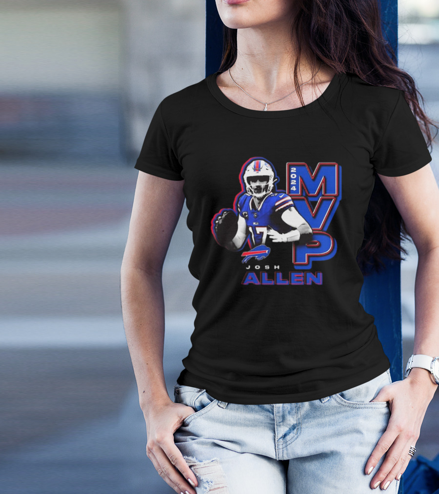 Josh Allen 2024 MVP Buffalo Bills NFL Honors T-Shirt