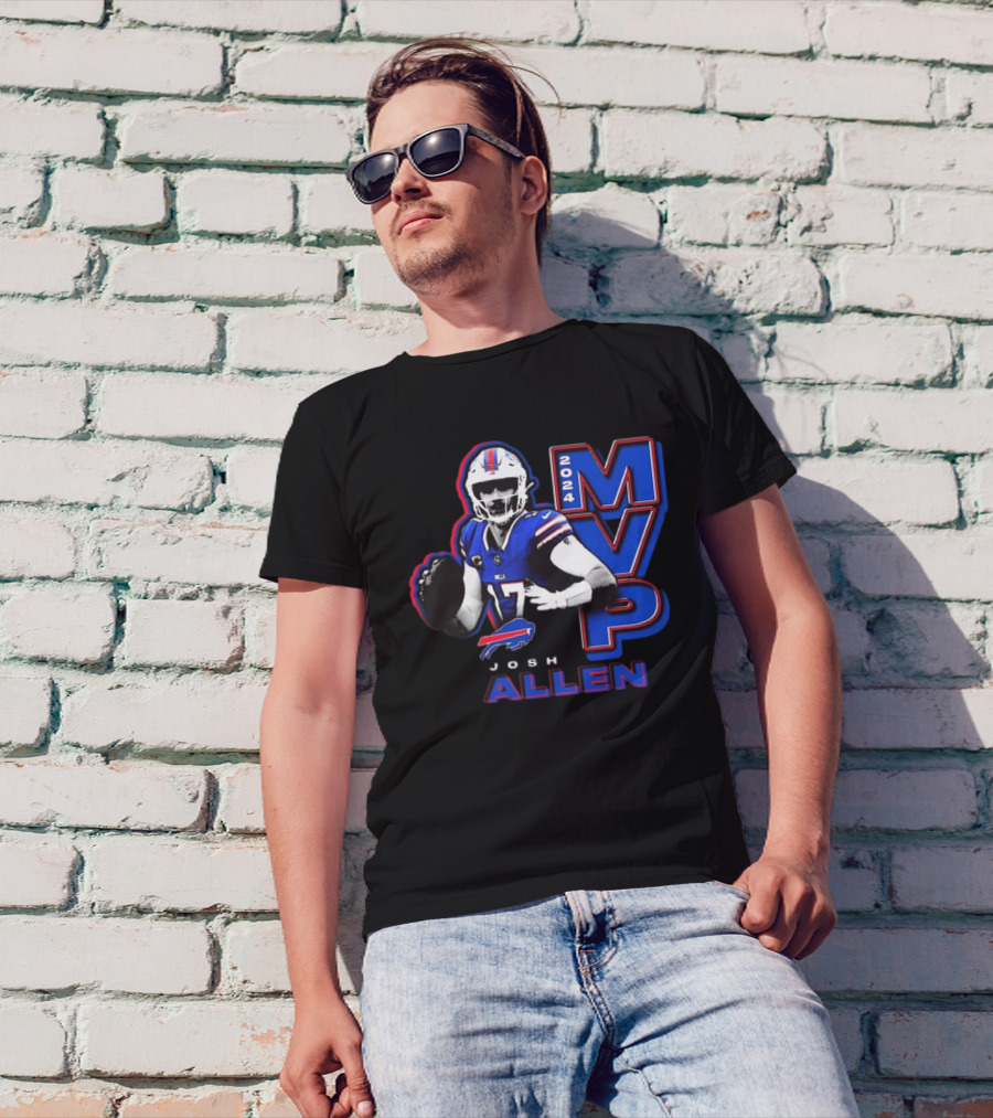 Josh Allen 2024 MVP Buffalo Bills NFL Honors T-Shirt