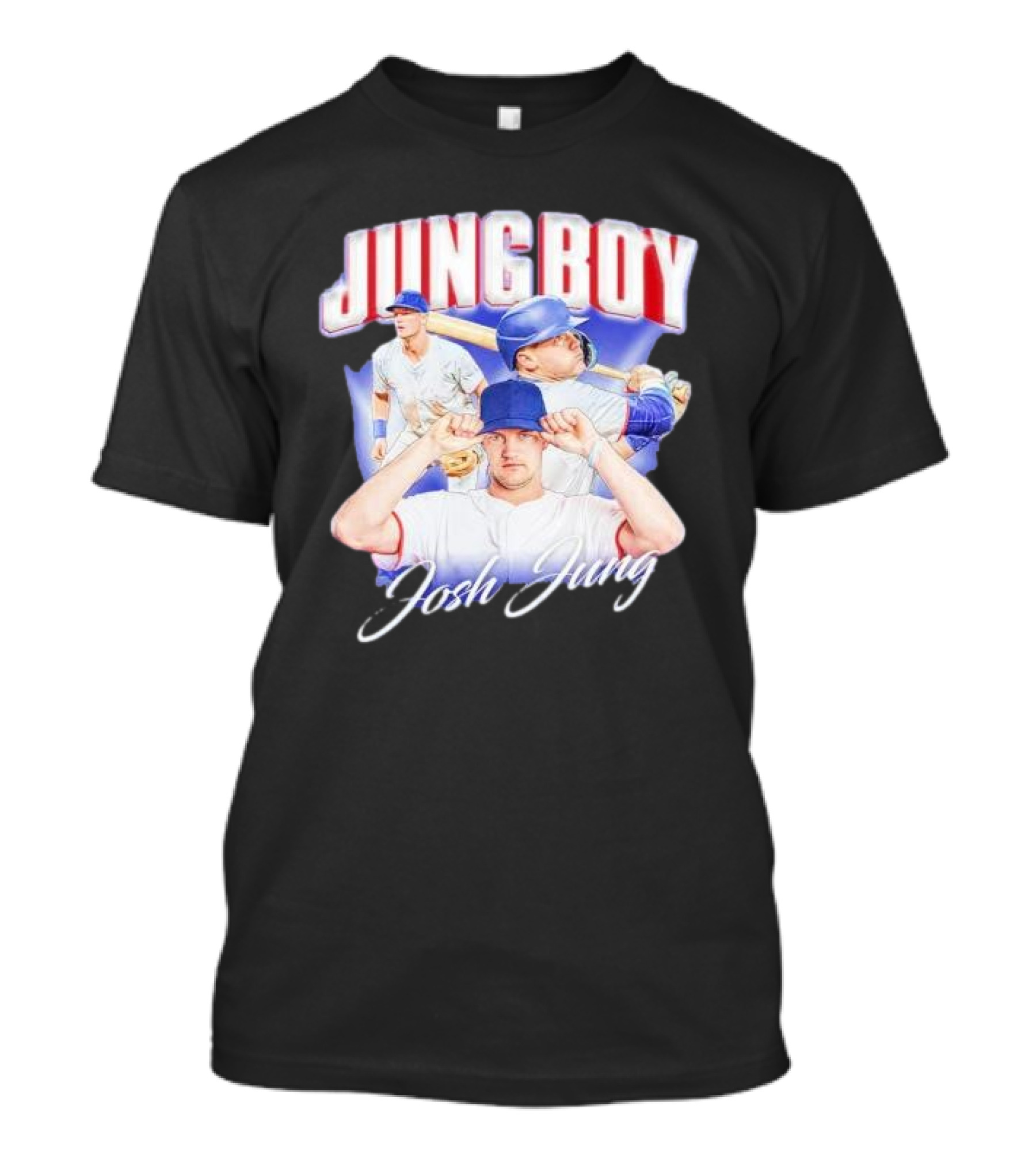 Jung Boy Josh Jung Texas Rangers Baseball Imagery T-Shirt