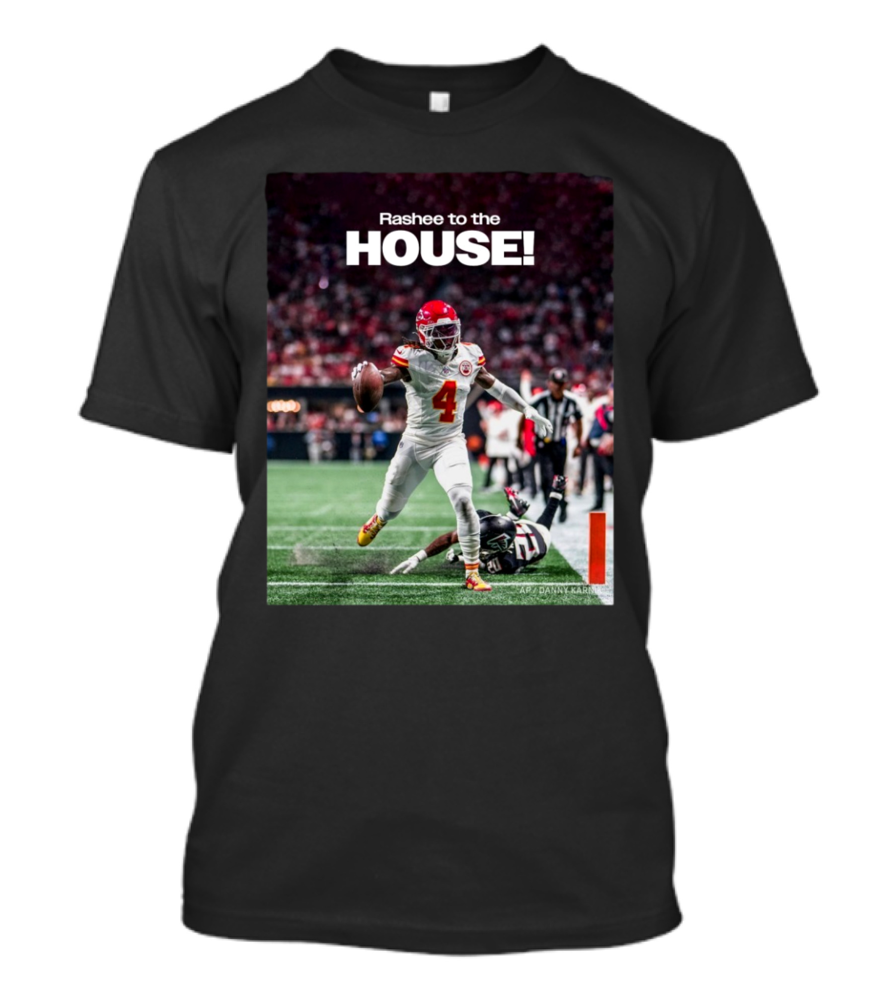 Rashee Rice Kansas City Chiefs Rashee To The House 2025 Football T-Shirt