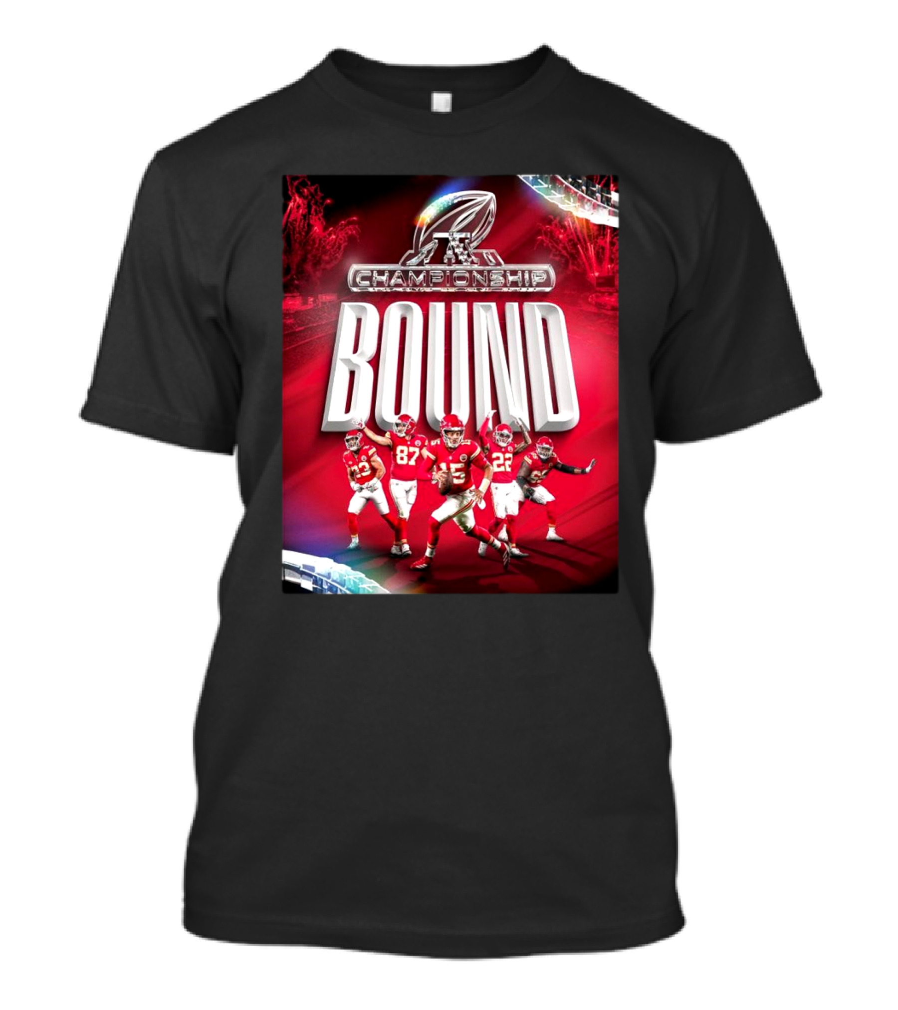 AFC Championship Bound Kansas City Chiefs Win Over Houston Texans One Step Closer T-Shirt