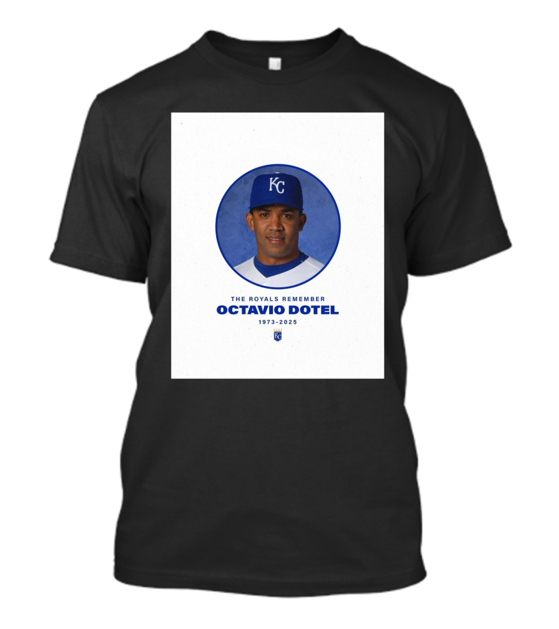Kansas City Royals Remember Octavio Dotel 1973-2025 T-Shirt
