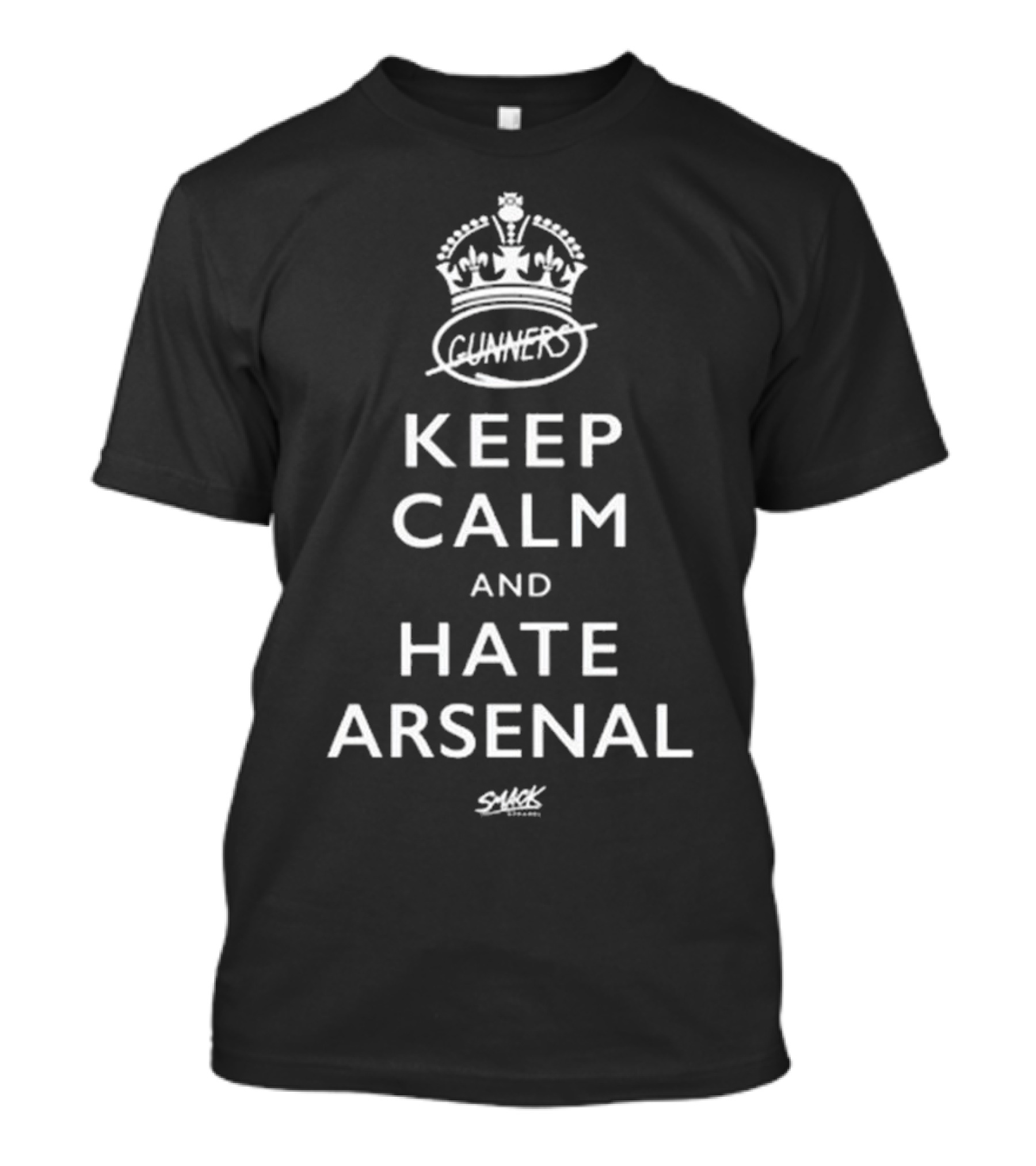 Gunners Keep Calm And Hate Arsenal T-Shirt