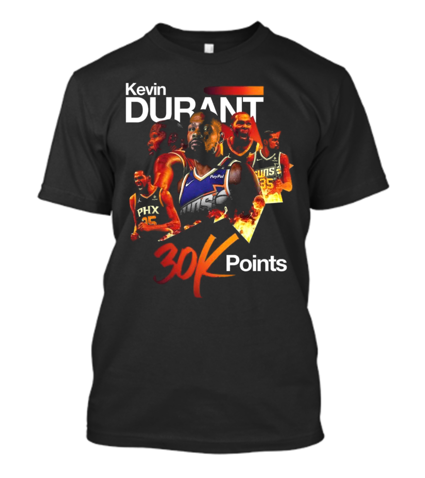 Kevin Durant Phoenix Suns 30K Points Celebration T-Shirt