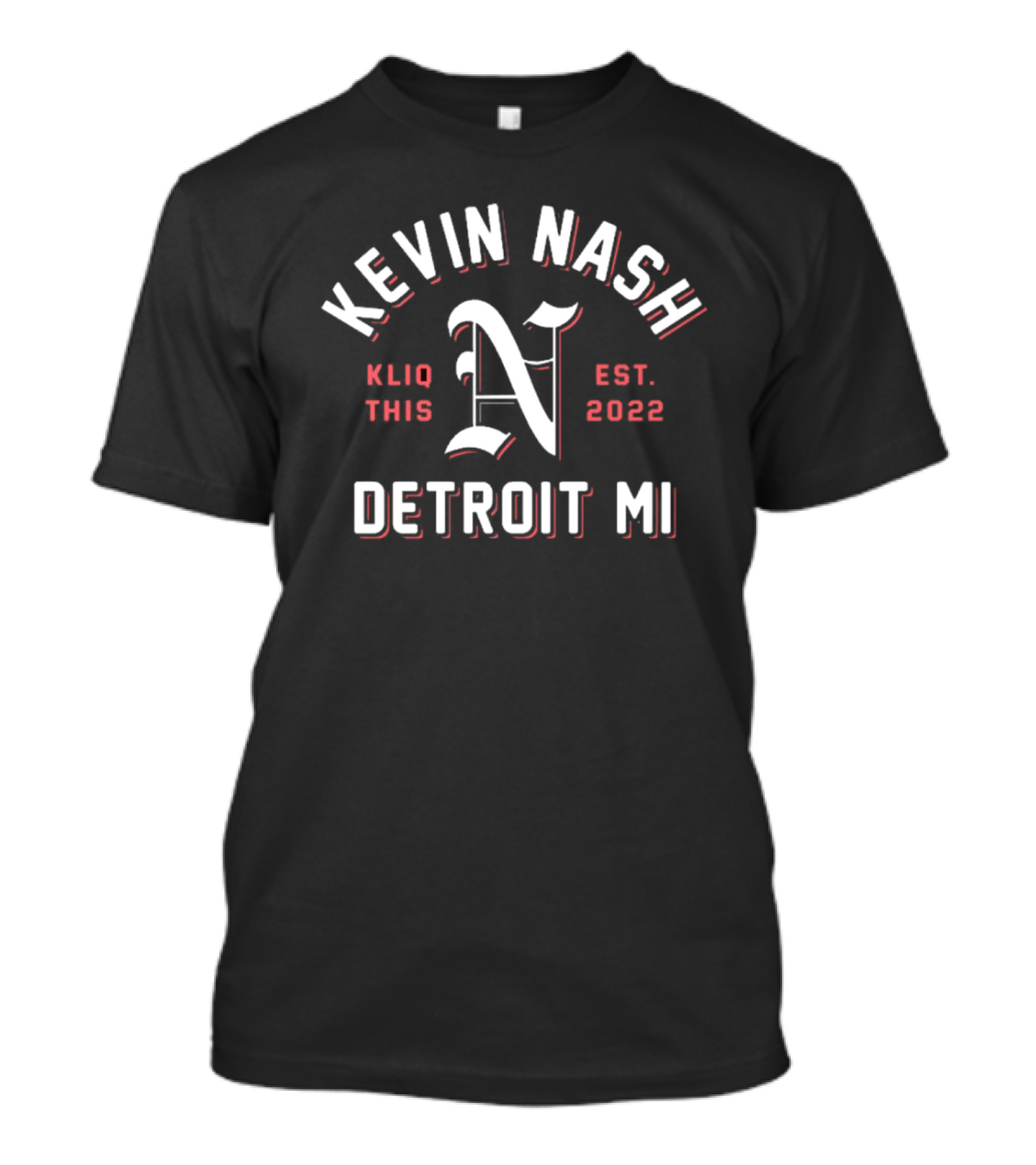 Kevin Nash Kliq This Detroit MI Est 2022 Retro Baseball Style T-Shirt