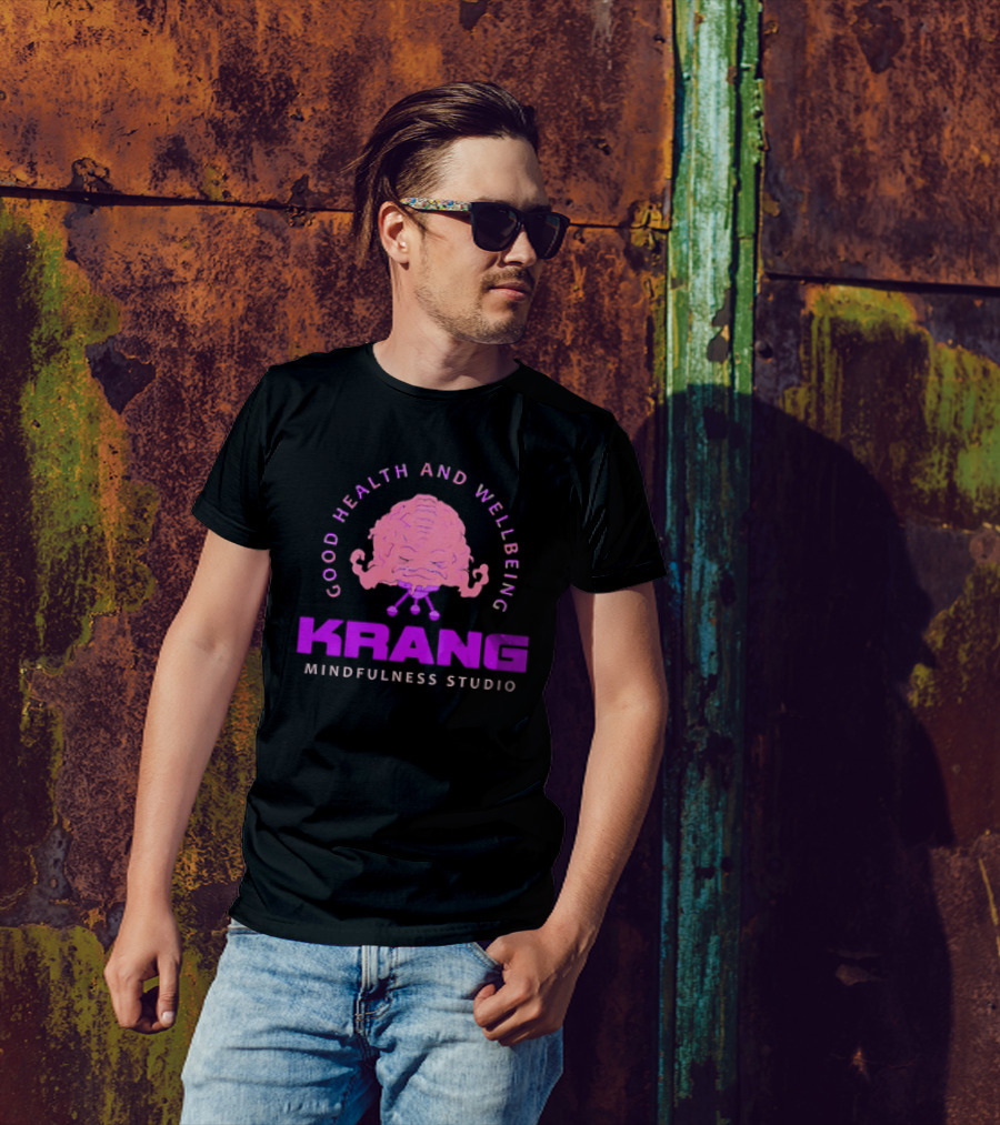 Krang Teenage Mutant Ninja Turtles Good Health And Wellbeing T-Shirt