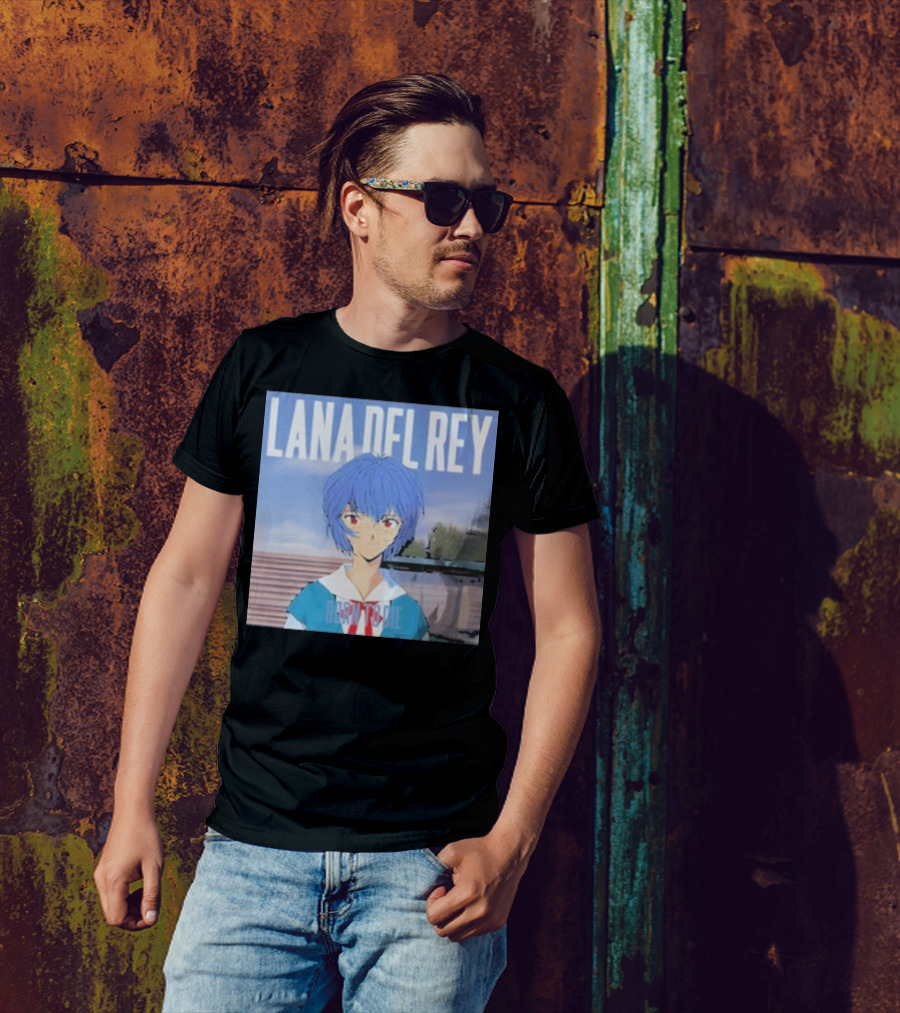 Lana Del Rey Born To Die Rei Ayanami Crossover T-Shirt