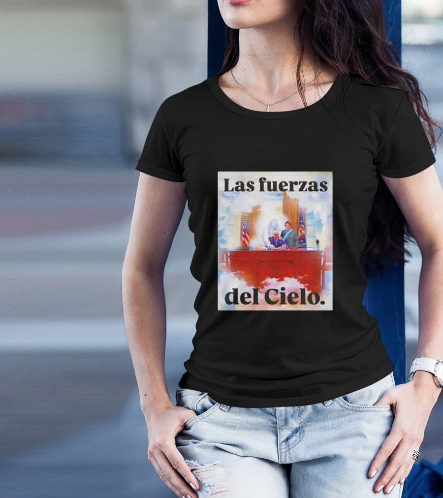 Las Fuerzas Del Cielo Argentina Heavenly Support T-Shirt