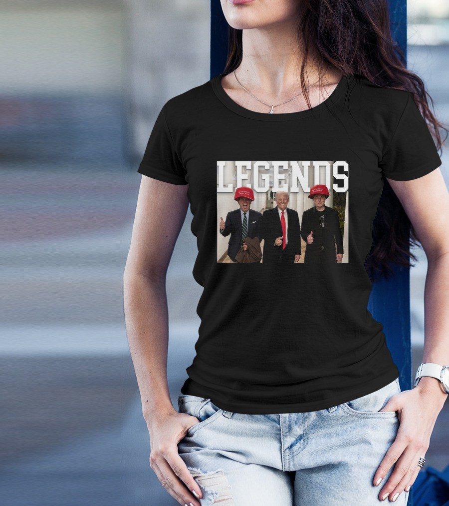 LEGENDS Team Trump Vance Musk Make America Great Again T-Shirt