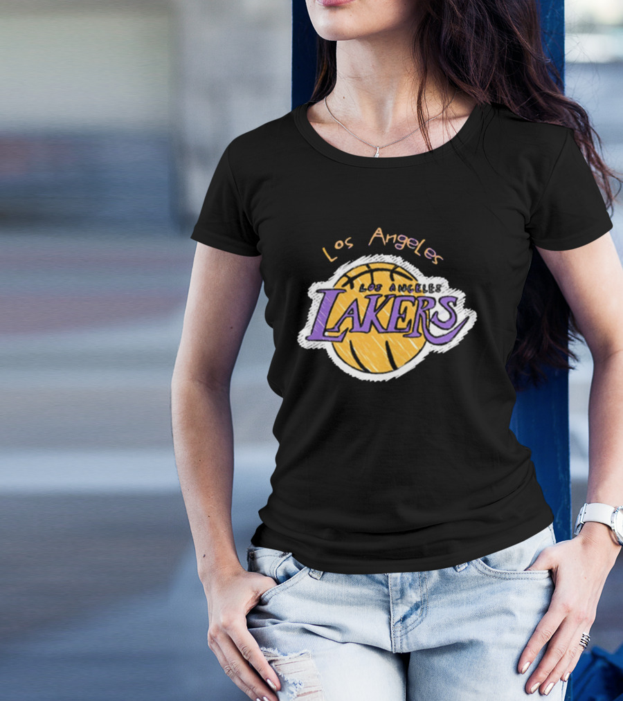 Los Angeles Lakers Basketball Team Fan Apparel T-Shirt