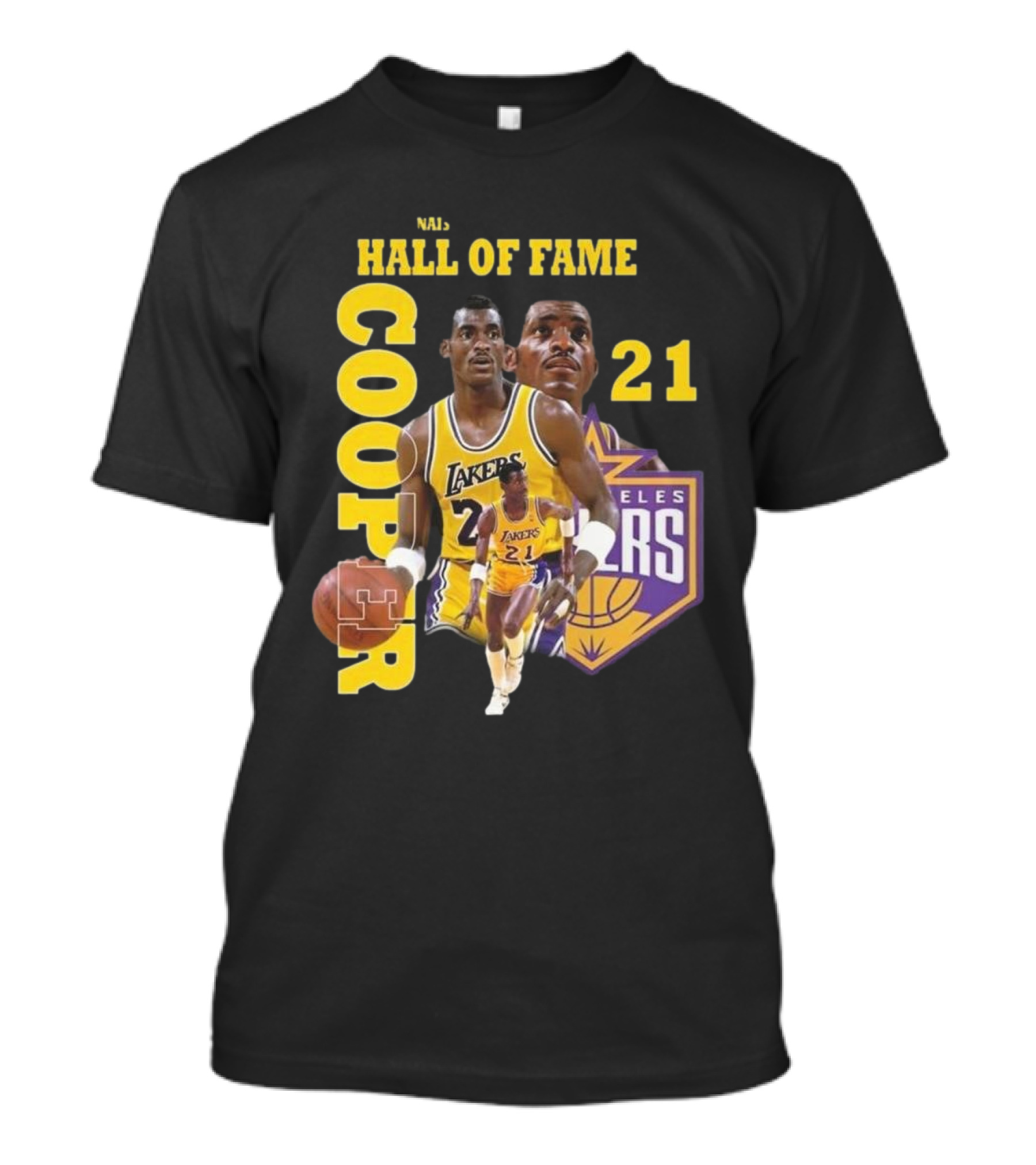 Los Angeles Lakers Hall Of Fame Cooper 21 T-Shirt