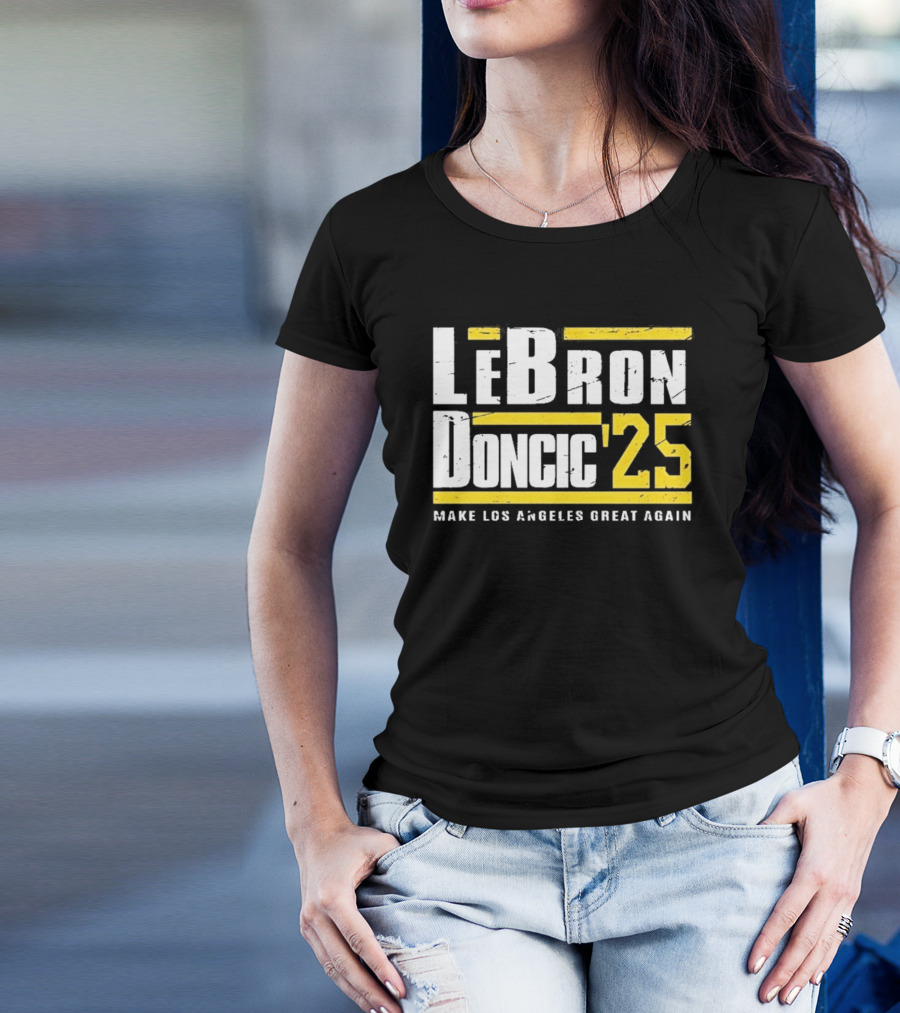 LeBron Doncic '25 Make Los Angeles Great Again T-Shirt
