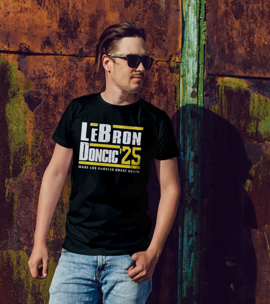 LeBron Doncic '25 Make Los Angeles Great Again T-Shirt