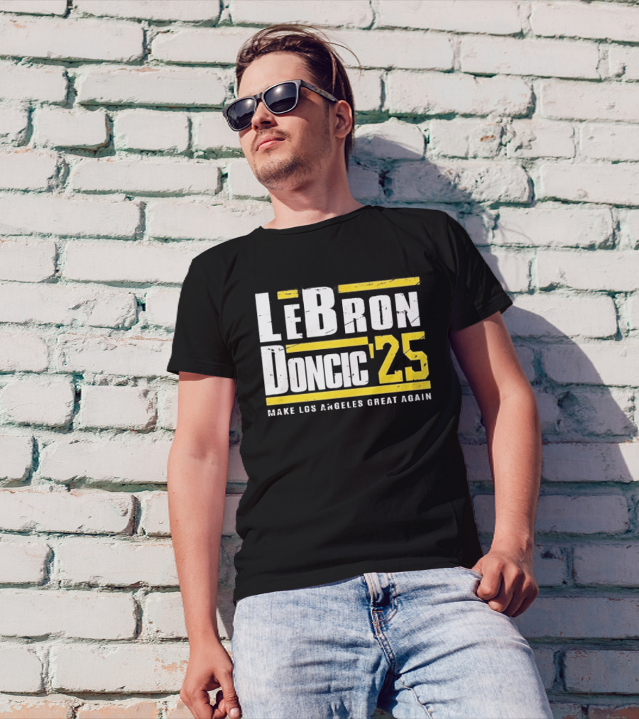 LeBron Doncic '25 Make Los Angeles Great Again T-Shirt