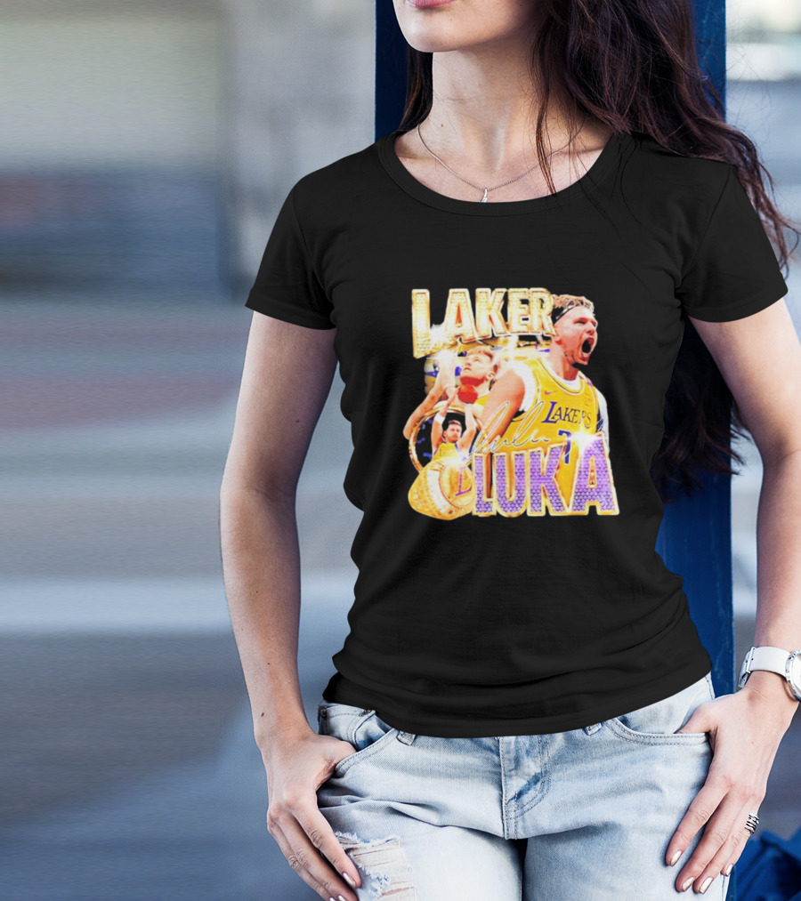Laker Luka Doncic Lakers Basketball Vintage Style T-Shirt