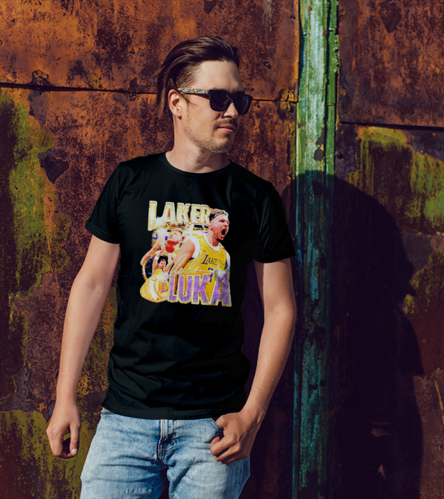 Laker Luka Doncic Lakers Basketball Vintage Style T-Shirt