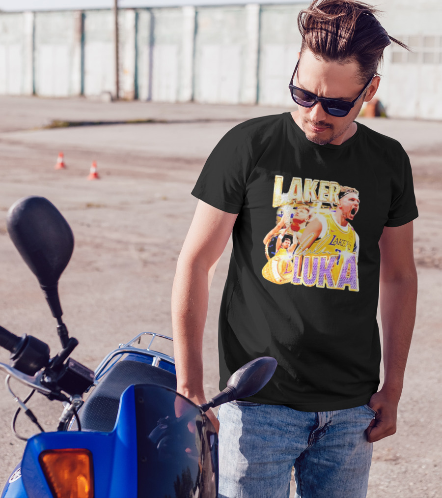 Laker Luka Doncic Lakers Basketball Vintage Style T-Shirt