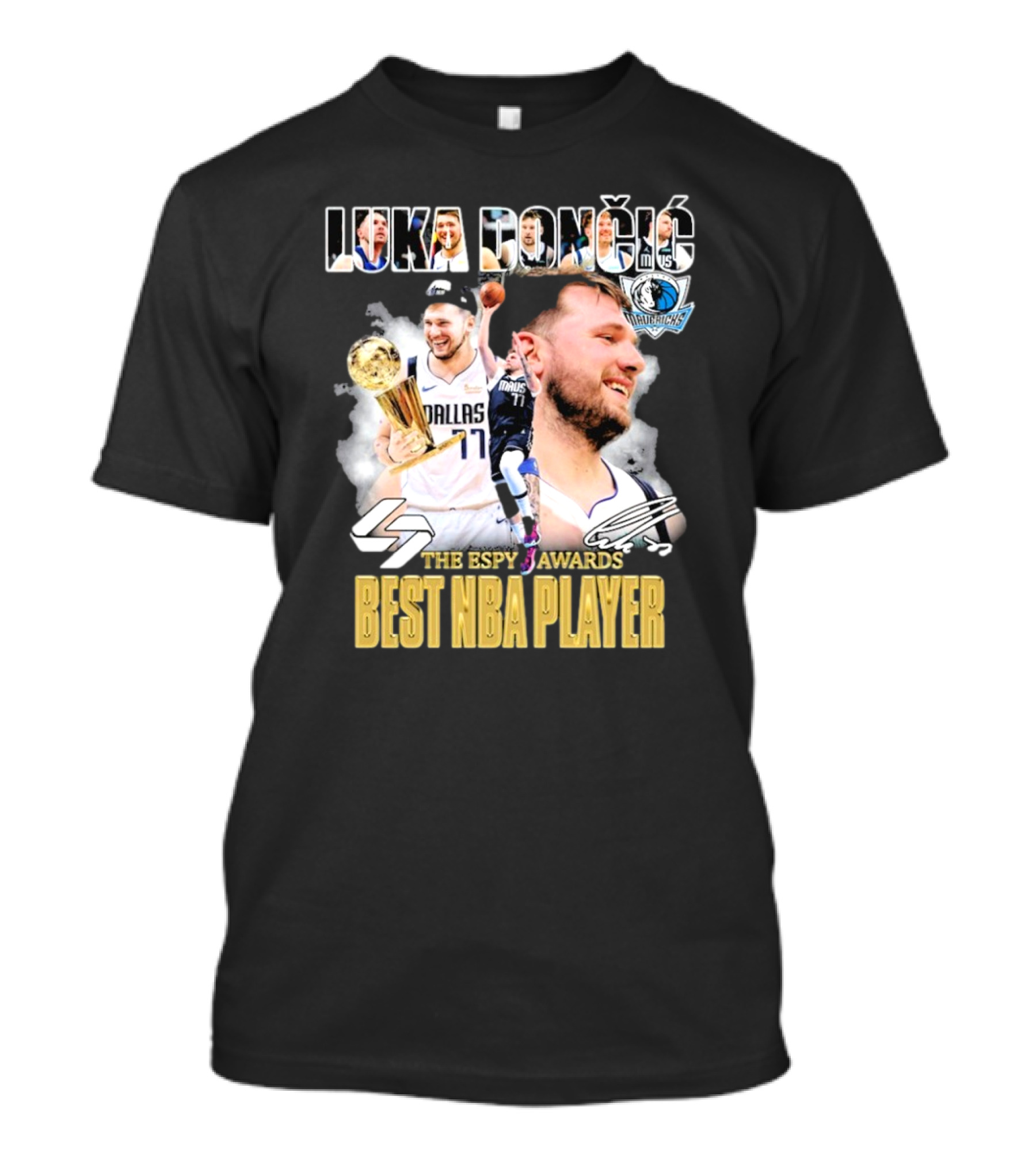 Luka Doncic Dallas Mavericks The Espy Awards Best NBA Player T-Shirt