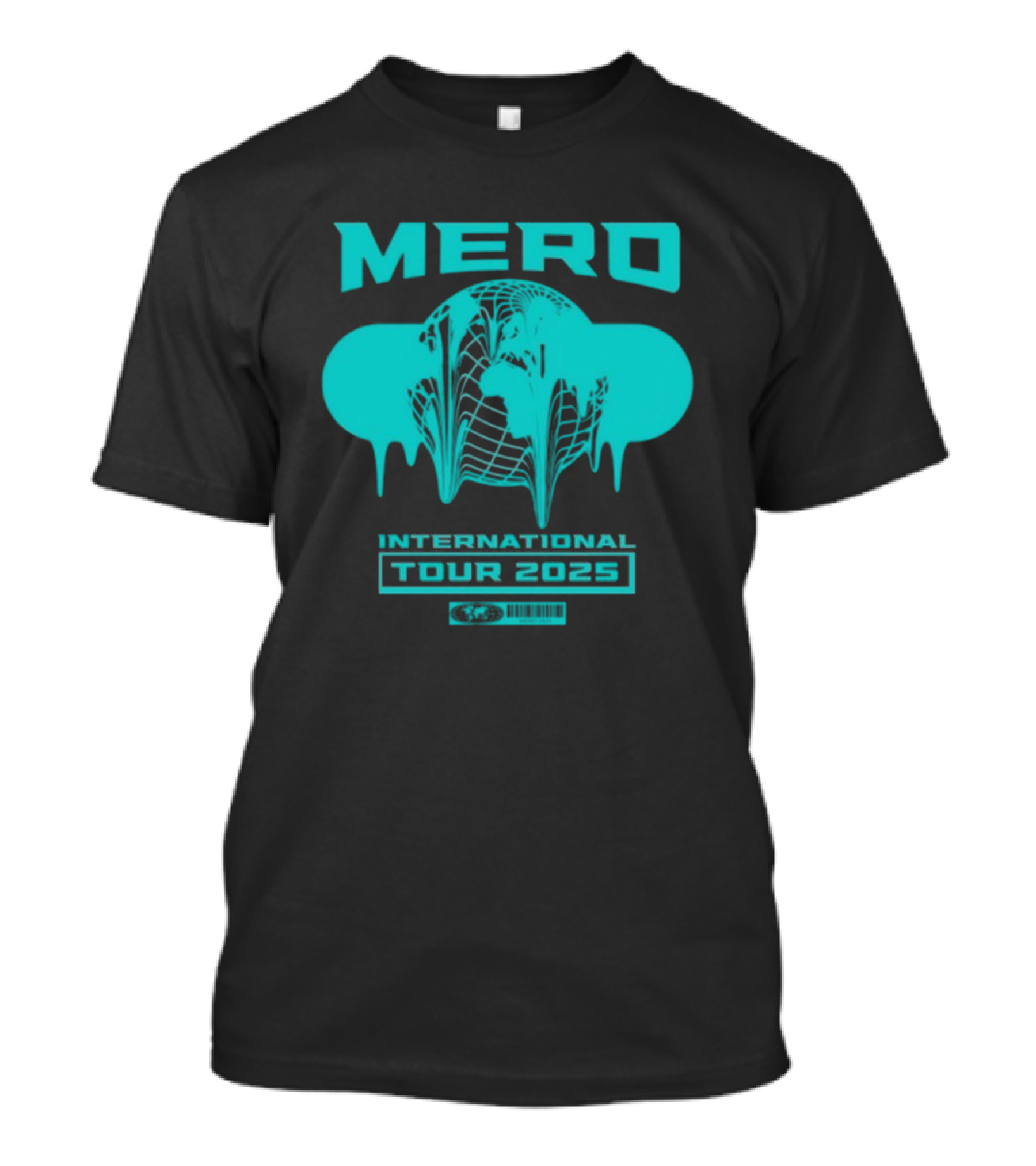 Mero International Tour 2025 Globe Drip T-Shirt