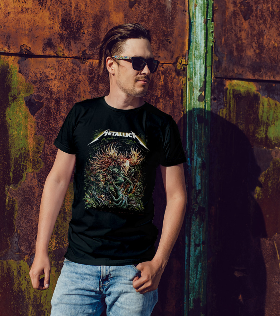 Metallica M72 Toronto Ontario 2025 Rogers Centre April 24 26 Forest Creature Skull Art T-Shirt