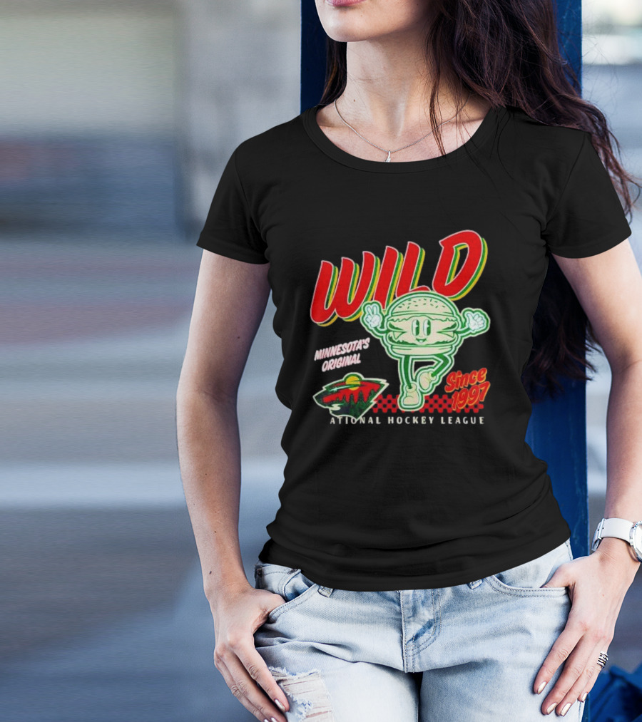 Minnesota Wild Original Mascot Since 1997 National Hockey League T-Shirt