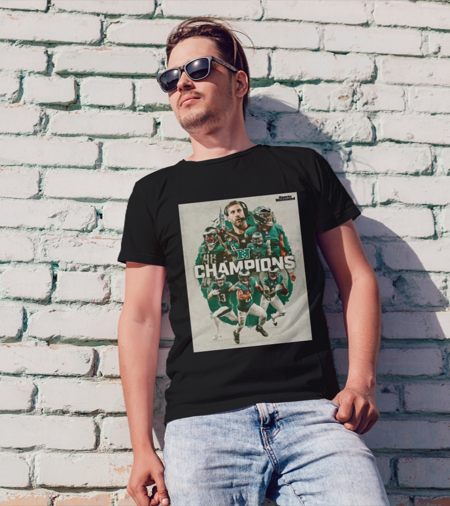 Sports Illustrated National Football Conference Champions Philadelphia Eagles Super Bowl Bound T-Shirt