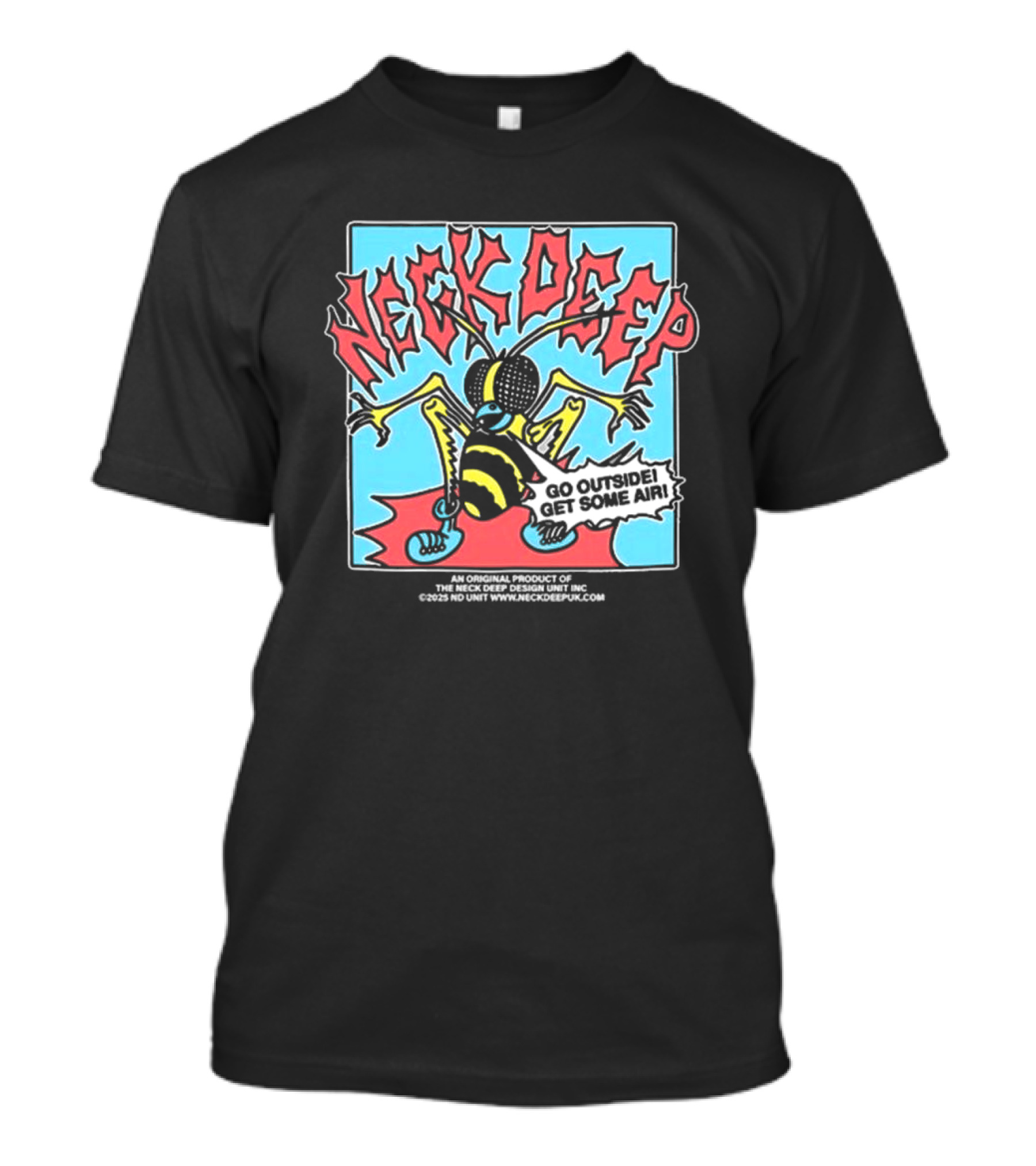 Neck Deep Go Outside New T-Shirt