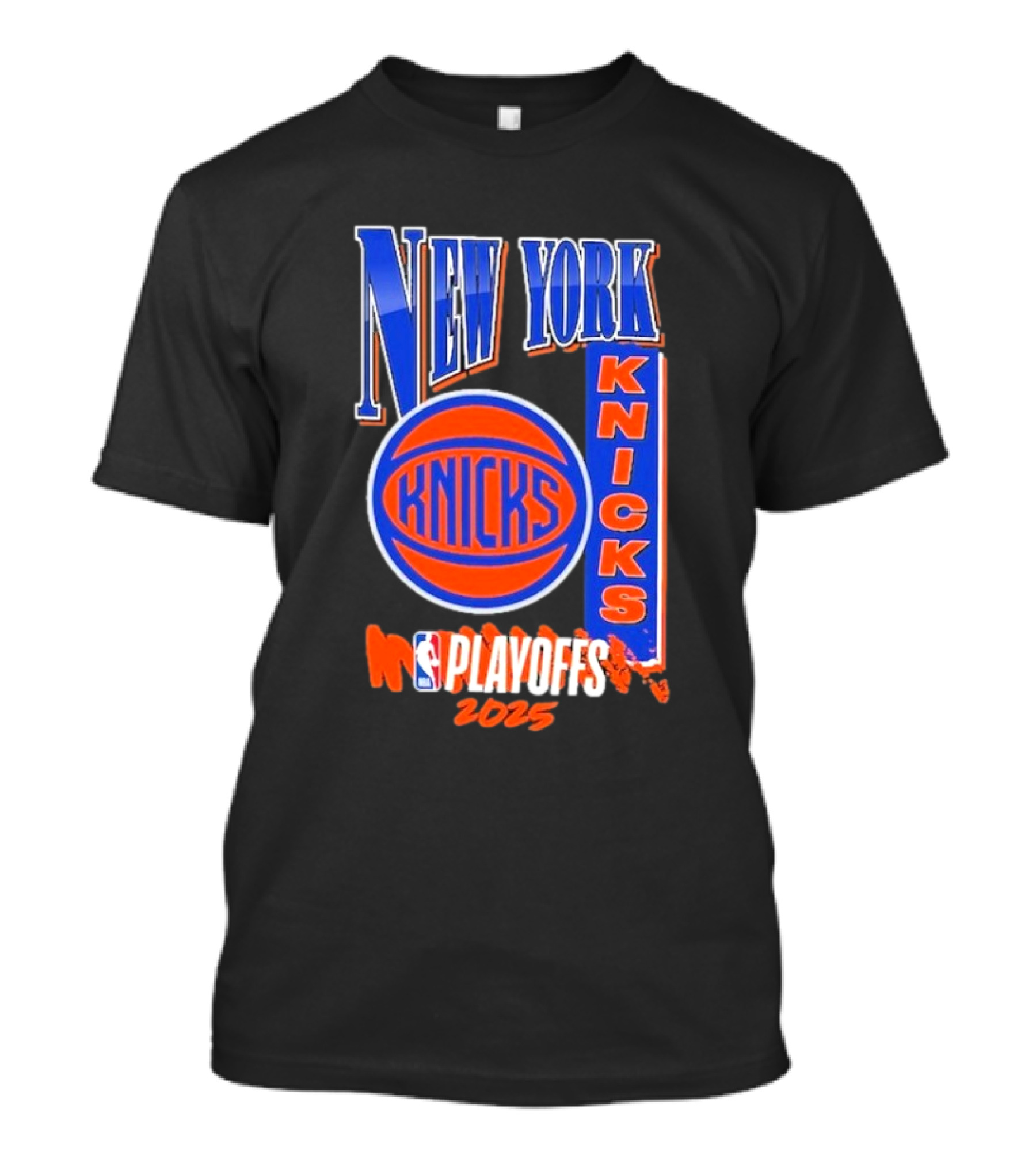 New York Knicks Playoffs 2025 Hype NBA T-Shirt