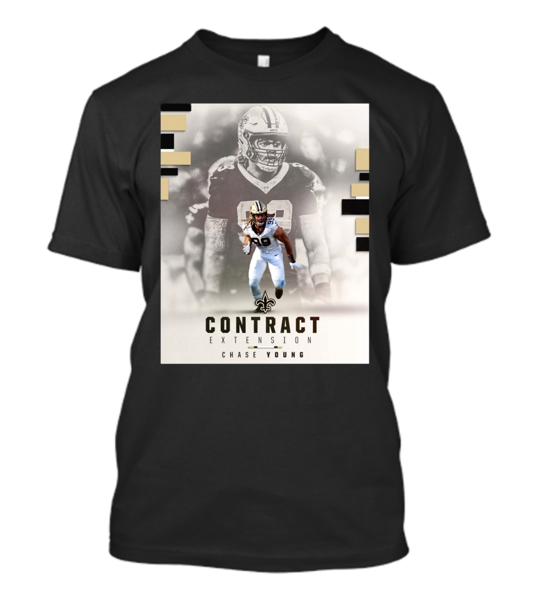 New Orleans Saints Contract Extension Chase Young T-Shirt